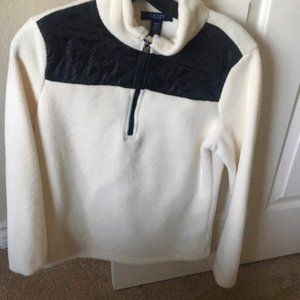 Chaps Fleece 1/2 Zip EUC